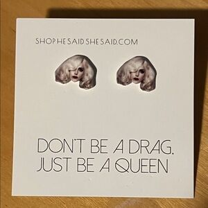 Lady Gaga earrings